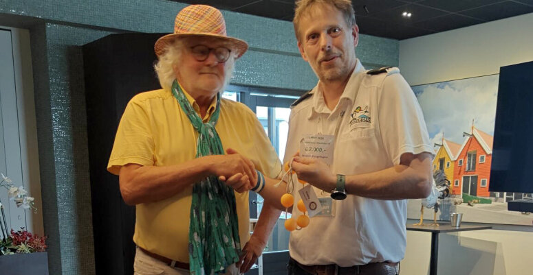 Rotary Groningen West doneert € 7.000 aan Stichting Hoogvliegers