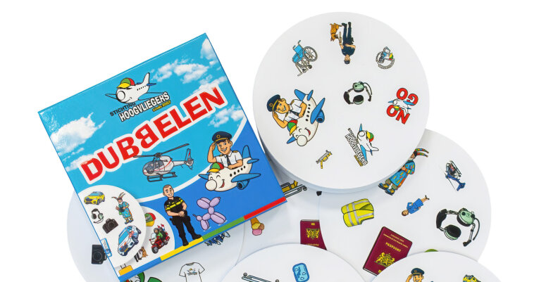 Bestel nu Dubbelen, het unieke kaartspel van Stichting Hoogvliegers