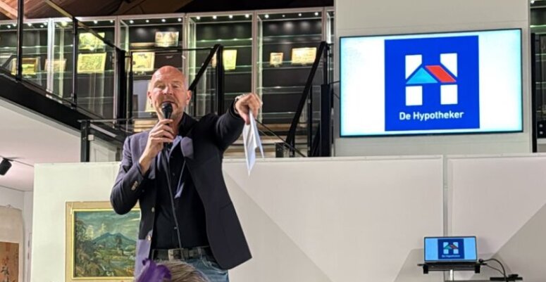 Ambassadeur Wouter van der Goes tijdens de avond