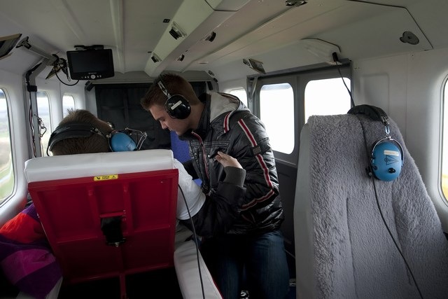 Cool 005 Marnix en Rutger in PH-KMR Lelystad 070412
