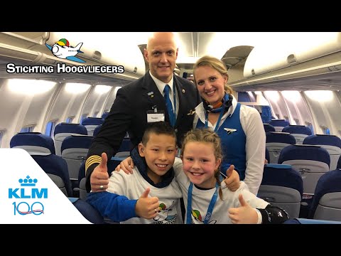 Hoogvlieger Fay voor 1 dag KLM-Vlogger
